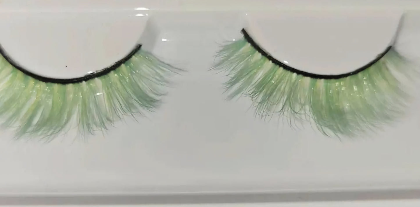 Green apple lashes