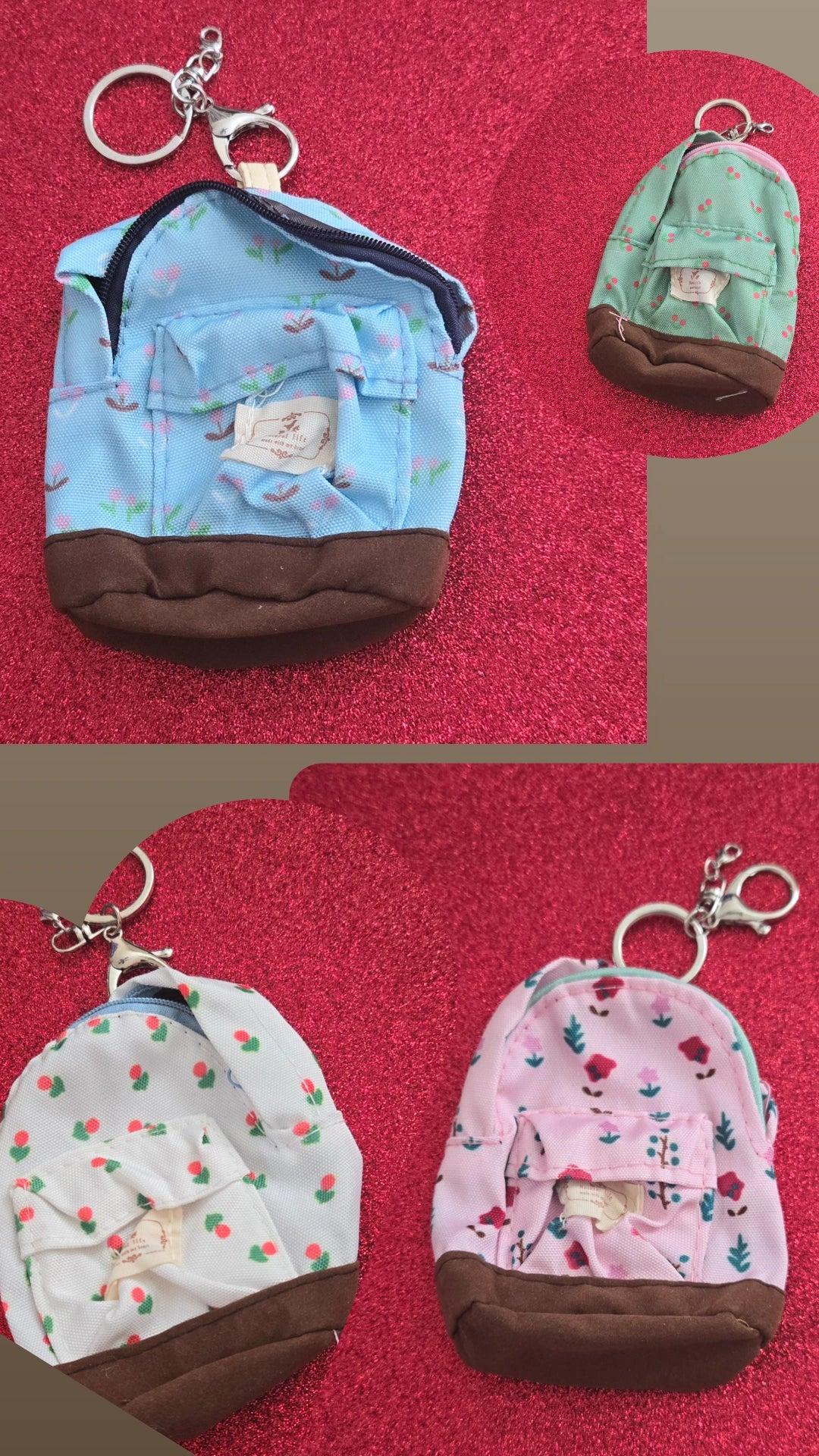 Backpack coin purse